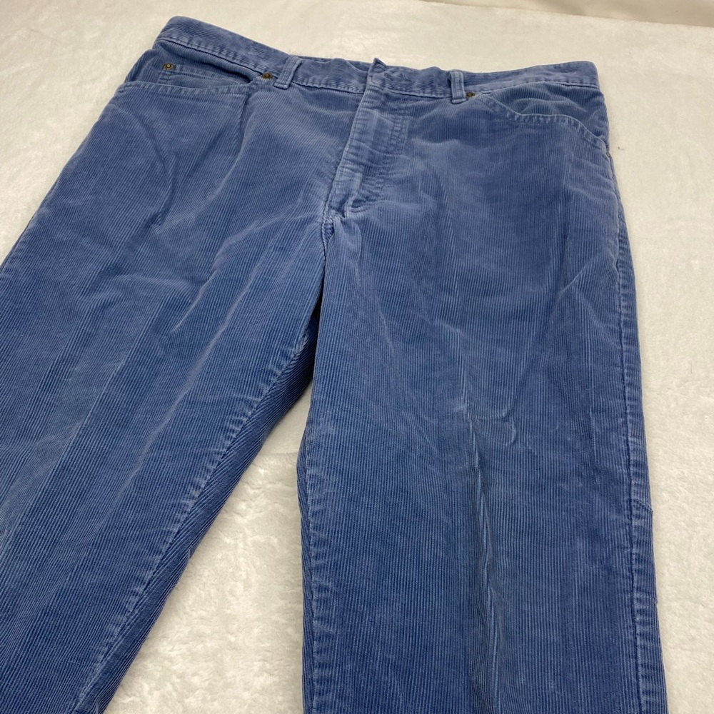Vintage Lee corduroy Men’s Pants Made In USA Size 34x32 Light Blue